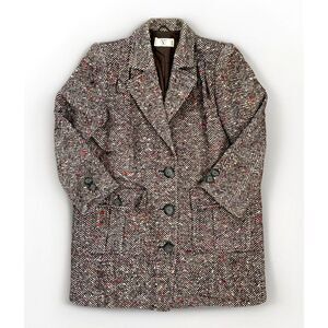 VTG Valentino Miss V Women's 100% Wool Coat Blazer Jacket Size 40 Made in‎ Italy
